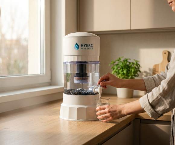 Hygea Water System в действие в българска кухня