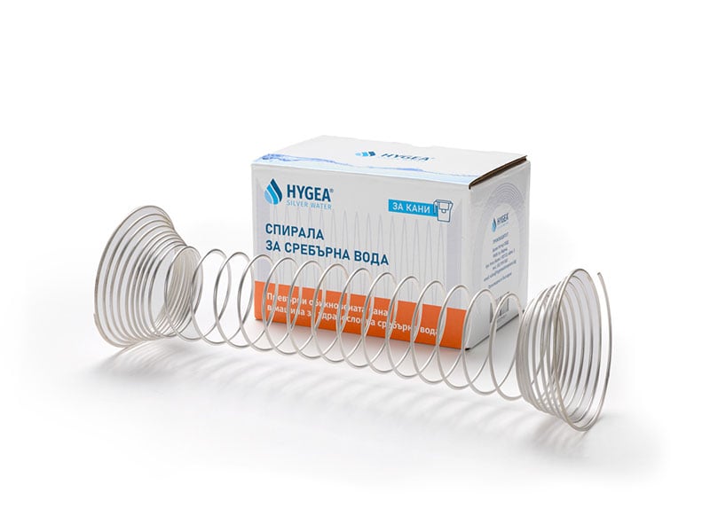 Hygea Silver Water - спирала за сребърна вода за кани